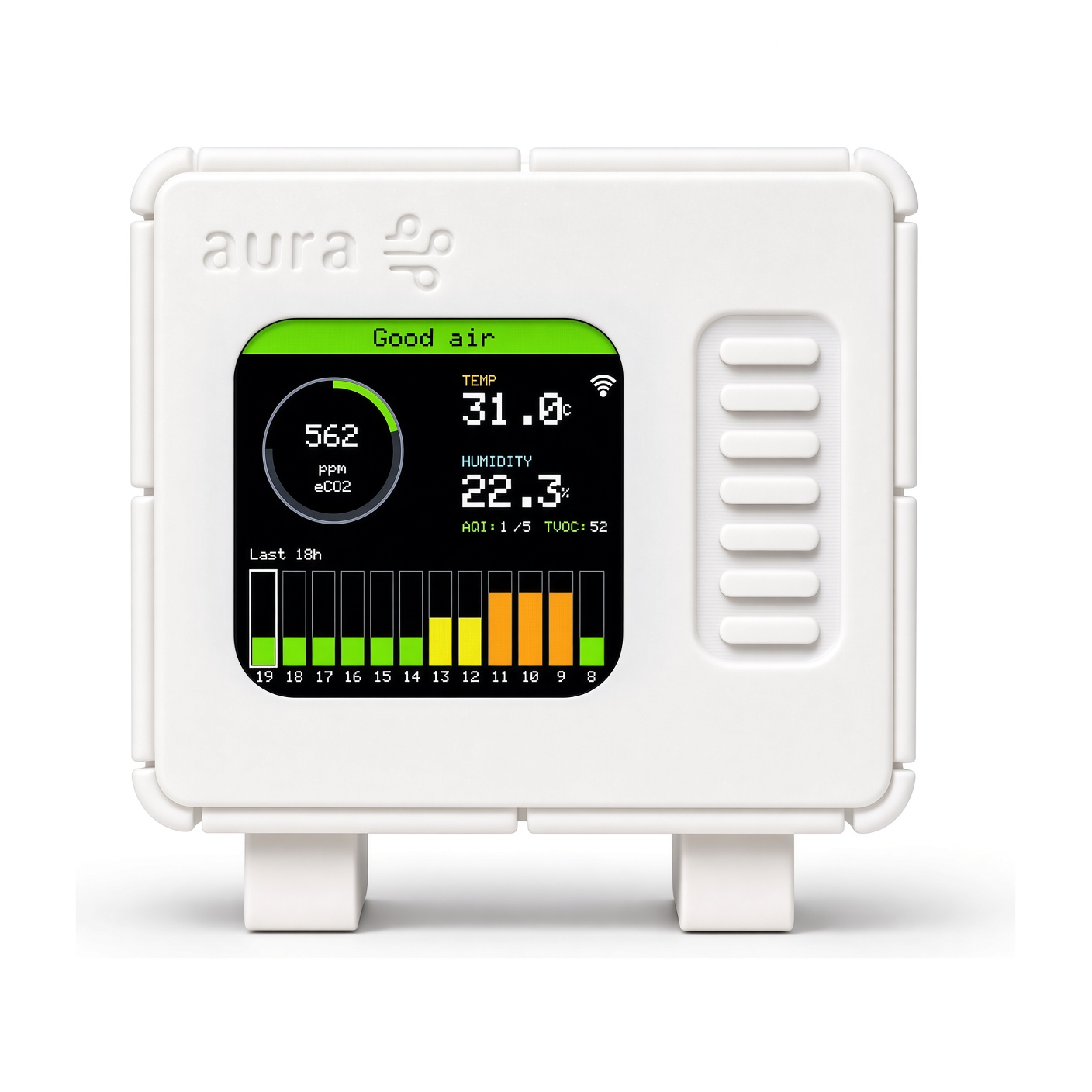 aura showing the air screen
